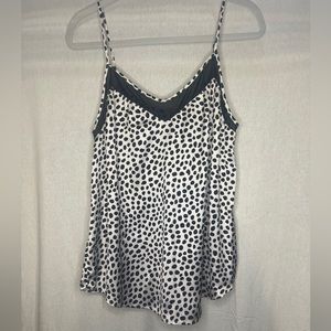 TAHARI GOODEN LEOPARD CAMISOLE MEDIUM